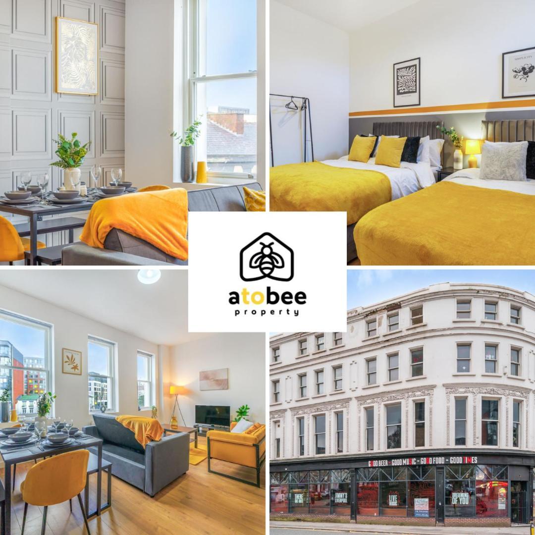 Spacious City Centre Apartment - Sleeps 8 Liverpool Exterior foto
